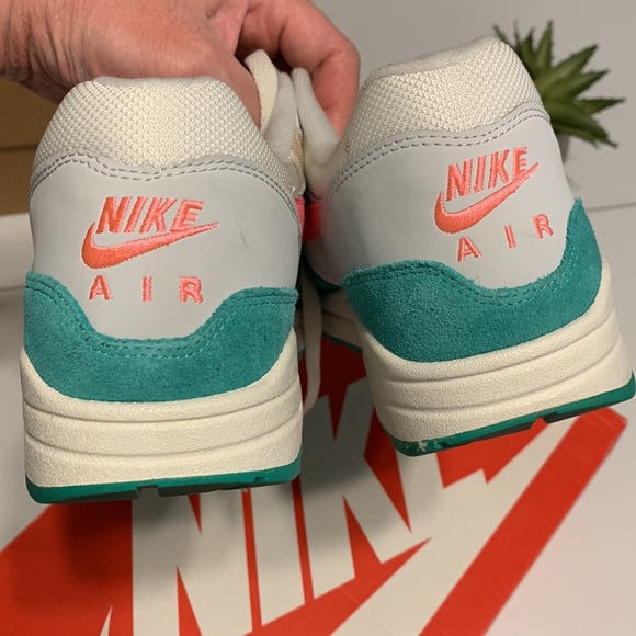 🍉 Used Rare Mens Nike Air Max 1 AkA watermelons - Picture 14 of 16